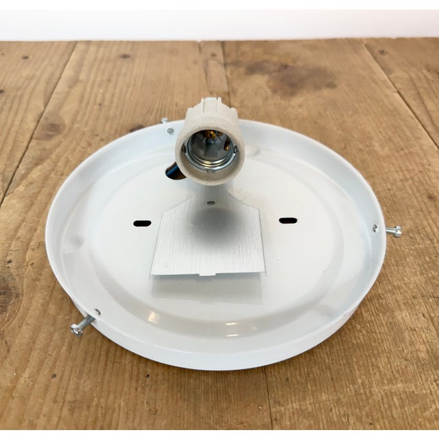 Vintage Glass Wall Light, 1970s For Sale - Image 10 of 17