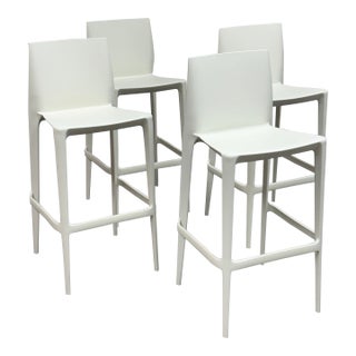 Mario & Claudio Bellini for Heller Bellini Outdoor Barstools, Set of Four For Sale