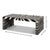 Zebra Striped Bone Inlay Coffee Table with Waterfall Ends For Sale - Image 13 of 13