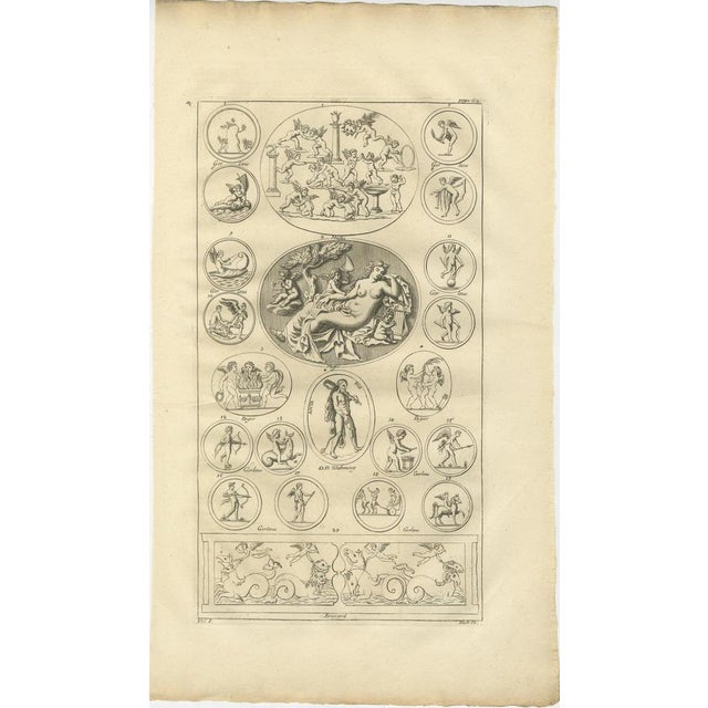 Early 18th Century Putti & Cupid, 18th Century, Copper Engravings, Set of 3 For Sale - Image 5 of 9