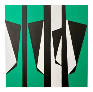 Ulla Pedersen "Cut-Up Canvas 2003", Painting