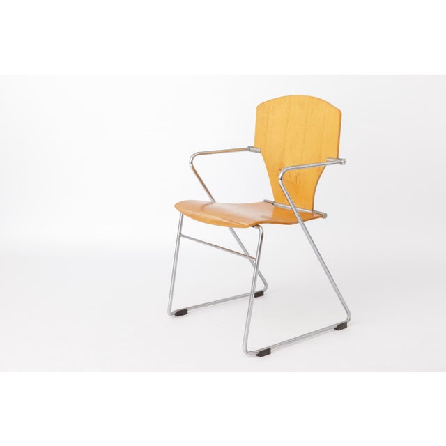 Vintage Egoa Chair, Model 300, designed by Spanish designer and engineer Josep Mora for STUA in 1988. The Egoa chair is...