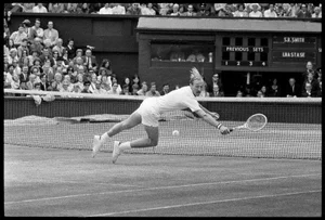 Arthur Steel: Stan Smith, Wimbledon Tennis Championship Final, Limited Edition Photograph 54 X 37.5”