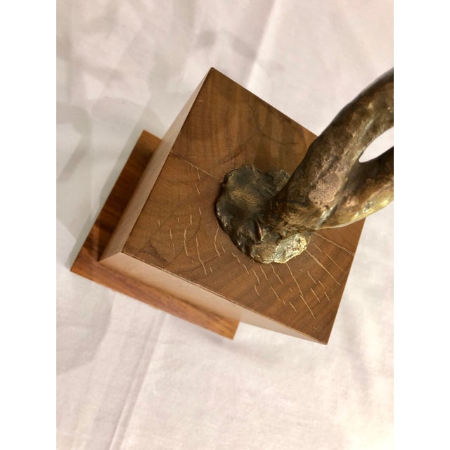 Mid Century Bronze Mermaid Sculpture For Sale In Miami - Image 6 of 10