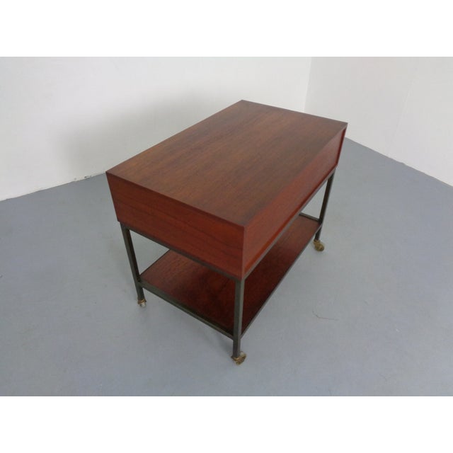 Rollable Chest with Drawer by Herbert Hirche for Christian Holzäpfel, Germany, 1950s For Sale - Image 13 of 17