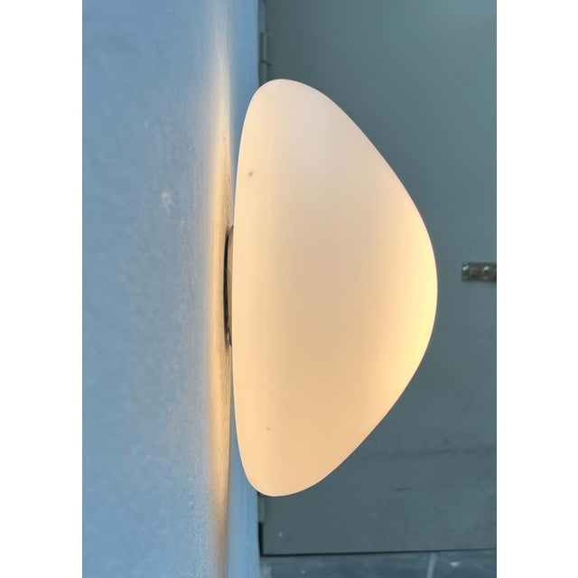 Mid-Century Modern Mid-Century Modern Minimalist Ceiling or Wall Lamp by Wilhelm Wagenfeld for Lindner, Germany, 1950s For Sale - Image 3 of 18