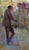 Renato Criscuolo, At The Bar in Capri, 2009, Oil on Canvas For Sale - Image 4 of 10