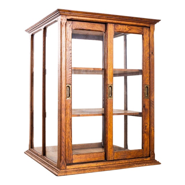 Vintage French Display Cabinet, 1950s For Sale
