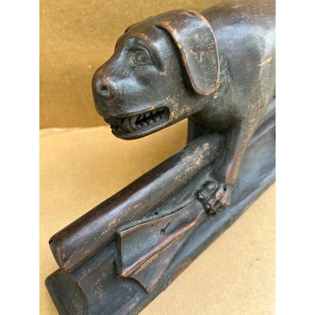 English Medieval Extremely Rare Church Pew Animal Carvings - Set of 2 For Sale - Image 12 of 12