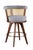 Brown George Bar Chair by Wood Tailors Club For Sale - Image 8 of 9