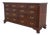 Henkel Harris Model 166 Cherry 9 Drawer Double Dresser For Sale