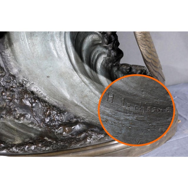 H. Lechesne, Seagulls on the Wave, Mid-19th Century, Regula For Sale - Image 12 of 18