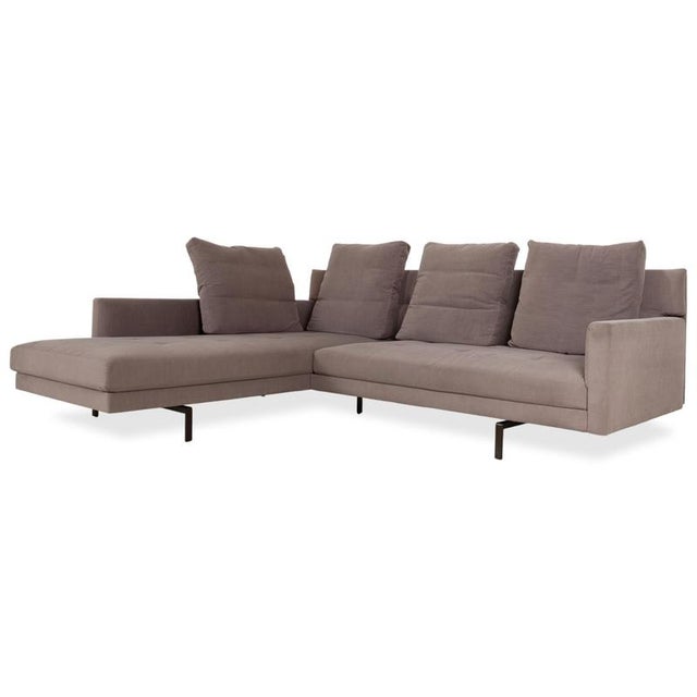 Gordon Corner Sofa in Grey Fabric from Walter Knoll / Wilhelm Knoll For Sale - Image 15 of 15