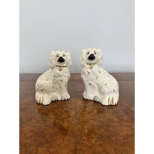 Vintage Seated Spaniel Figurines by Royal Dolton, 1940, Set of 4 For Sale - Image 4 of 7