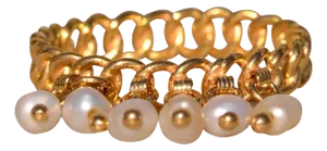 The Marvel Loch: Vintage Freshwater Pearl Dangling Ring