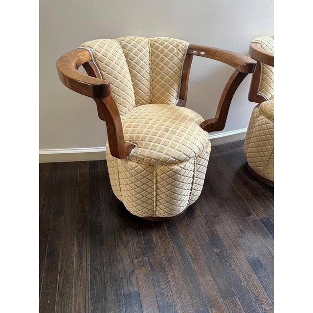 Italian Vintage Italian Accent Chairs For Sale - Image 3 of 4