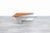 Mid-century modern cantilever coffee table attributed to J. Wade Beam for Brueton, featuring a dramatic combination of...