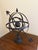 French Country Vintage French Country Iron Garden Armillary Sundial- Outdoor Estate Decor For Sale - Image 3 of 10