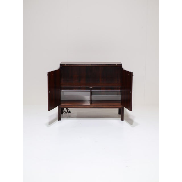 Feldballes Møbelfabrik Vintage Danish Bar Cabinet in Rosewood by Feldballes Møbelfabrik, 1960s For Sale - Image 4 of 16