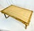 1970s Mid-Century Boho Chic Hollywood Regency Folding Bamboo Wicker Bed Tray For Sale - Image 6 of 10