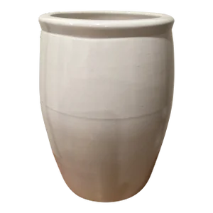 Contemporary Ceramic Glossy and Glazed Jar Planter