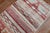 An abstract midcentury Turkish Anatolian rug with a brick red field with accents in orange and brown. Size: 3'8” x 6'6”...