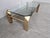 Vintage Golden Coffee Table, 1970s For Sale - Image 9 of 12