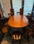 Chestnut 1970s L Hitchcock Cloverleaf Table and 8 Chairs and Two Leaves For Sale - Image 8 of 15