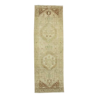 Turkish Vintage Anatolian Runner Rug 3'2" x 9'5" #17129 For Sale