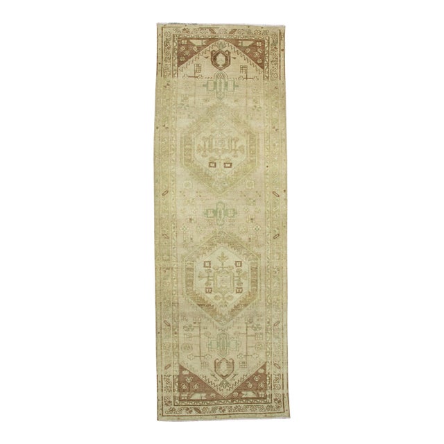 Turkish Vintage Anatolian Runner Rug 3'2" x 9'5" #17129 For Sale