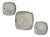 Vintage Murano Ceiling Lights, 1990s, Set of 3 For Sale