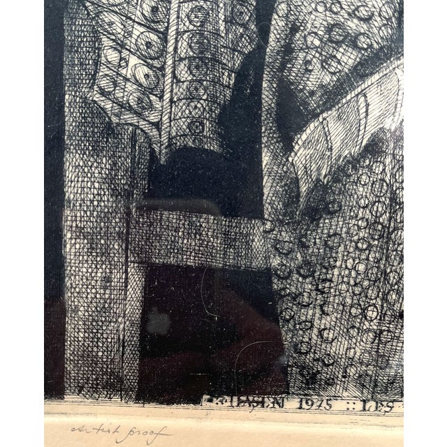 1970s Burt Hasen Etching Hommage a Charles Baudelaire For Sale In Tampa - Image 6 of 10