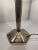 French Table Lamp with Silver Foot, 1930s For Sale - Image 6 of 11