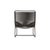 Brown Jordan Brown Jordan Walter Lamb Aluminum Lounge Chair, Mica frame with Coal fabric For Sale - Image 4 of 12