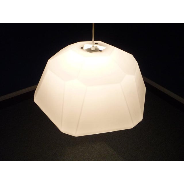 White Anthroposophical Ceiling Lamp from Rudolf Dörfler Dornach, 1970s For Sale - Image 8 of 14
