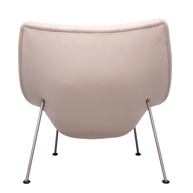 Cream Oyster Lounge Chair by Pierre Paulin for Artifort, 1970 For Sale - Image 8 of 12