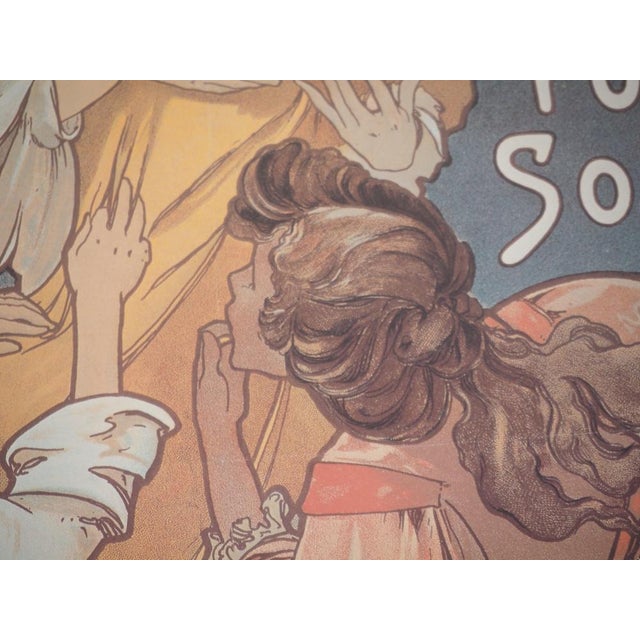 Chocolat Idéal Poster after Alfons Mucha For Sale - Image 9 of 10