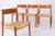 Vintage Model 77 Chairs in Teak by Niels Otto Møller for J.L. Møllers, 1960s, Set of 4 For Sale - Image 11 of 11
