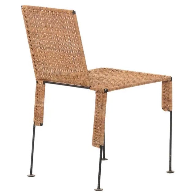 Shaped Oddity Rectangle Chair - Sculptural Wicker Seating For Sale - Image 4 of 8