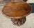 Late 20th Century Small Rustic Root Base Oval Side Table Cabin Cottage For Sale - Image 10 of 12
