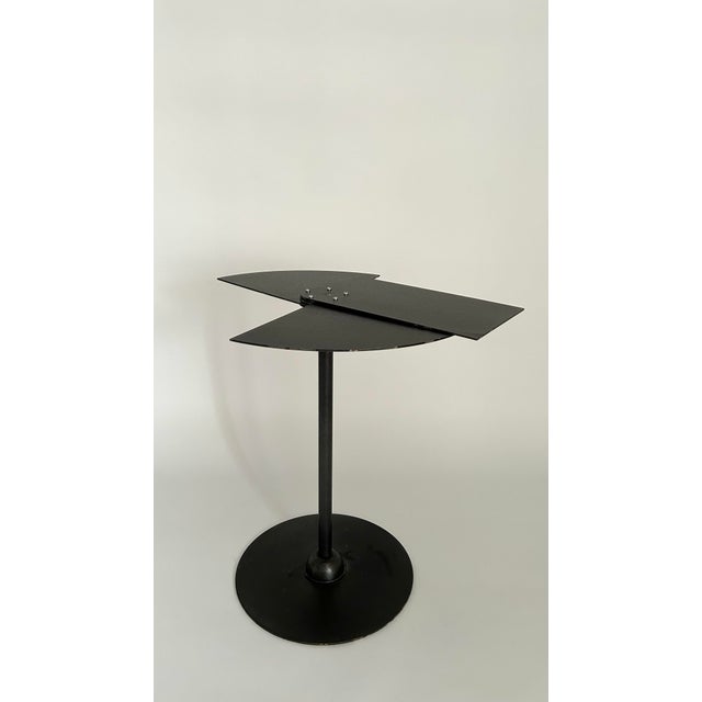 Fan-Shaped Table by Pierre Chareau for Ecart, 1980 For Sale - Image 11 of 13