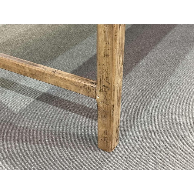 Early 20th Century Poplar Farmhouse Table For Sale - Image 12 of 14