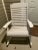 1980s White Wood Rocking Chairs - Set of 2 For Sale - Image 9 of 9