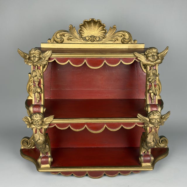 Antique Etagere in Carved Wood, 1800s For Sale - Image 14 of 14