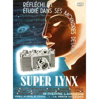Consigned "Super Lynx" Lithograph C. 1940 For Sale