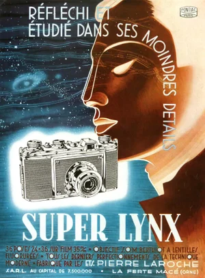 Consigned "Super Lynx" Lithograph C. 1940