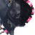 Pink Fuchsia Navy White Shearling Lambskin Emoticon Single Flap Bag For Sale - Image 8 of 8