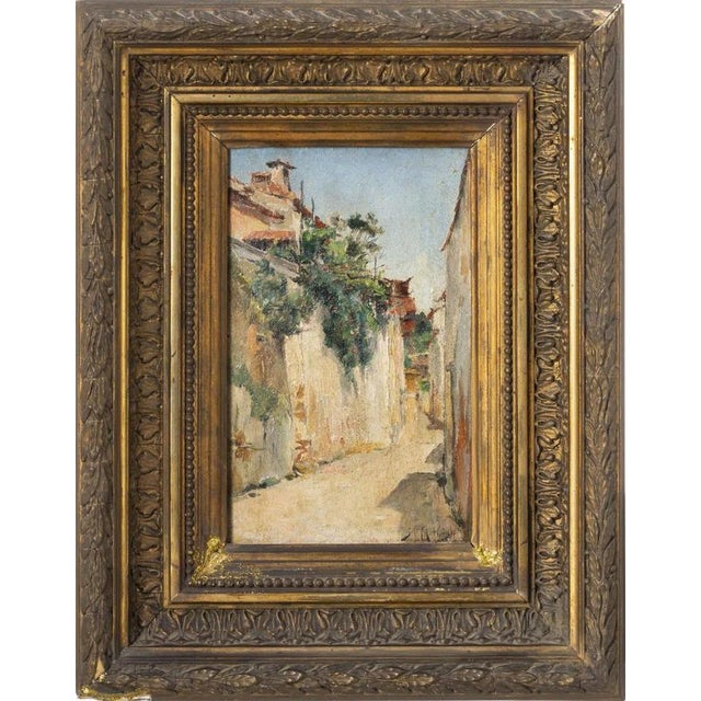 José Malhoa, Landscape, Oil on Wood For Sale - Image 6 of 6