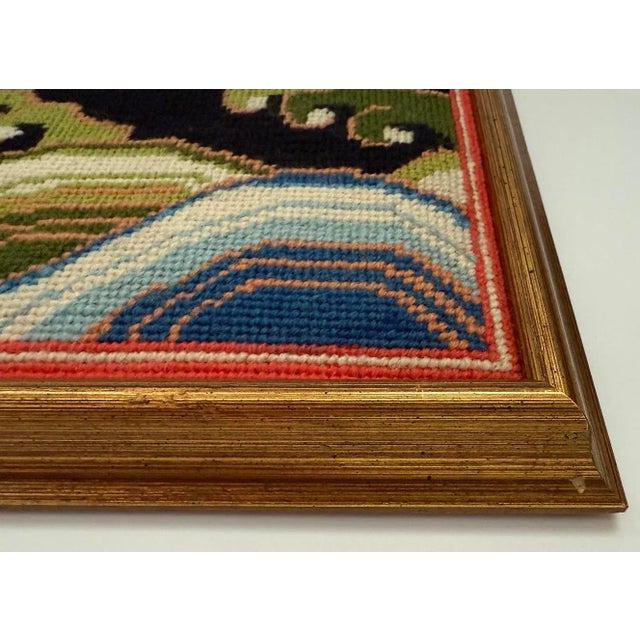 1990s 1990s Flying Horse Needlepoint For Sale - Image 5 of 5