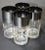 Dorothy Thorpe Mid-Century Silver Fade Cocktail Barware Glasses and Ice Bucket - Set of 9 For Sale - Image 10 of 13